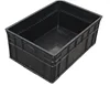 Anti - static (esd)circulation box for smt production line Black plastic box PCB transfer box