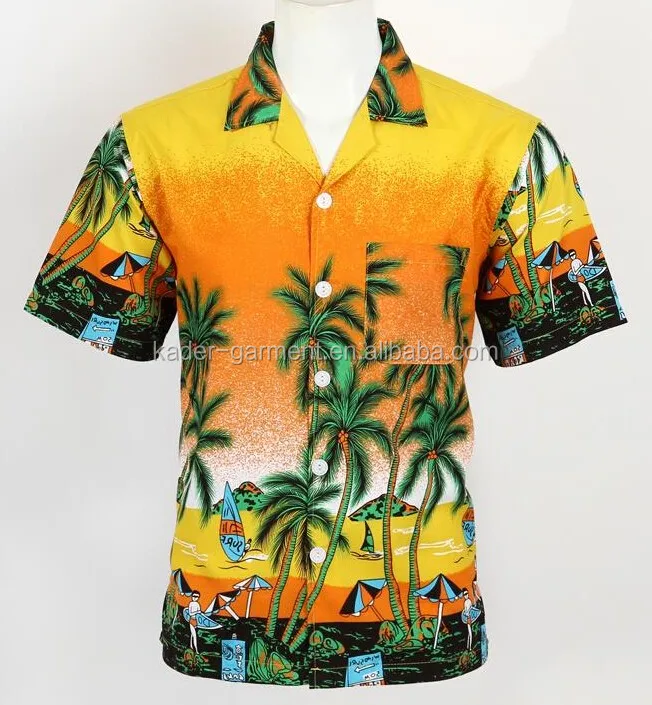 Camisas De Manga Corta Para Hombre,Ropa Hawaiana,Ropa De Playa - Buy  Camisas Hawaianas,Ropa Hawaiana,Camisas Para Ropa De Playa Product on  