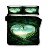 Fantasy Series Girls Bedding Green Forest Duvet Cover Bedding Set