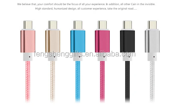 5V/2A(Max) output usb 31 type c cable charger cable suitable for iphone and andriod