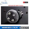 720p HDCam Light Bulb Camera IR Night Vision Motion Detection IP Wifi Surveillance Camera MicroSD Card Cellphone Video Recording