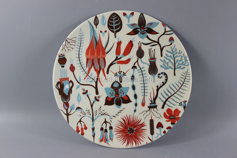 23cm melamine round dinner plate