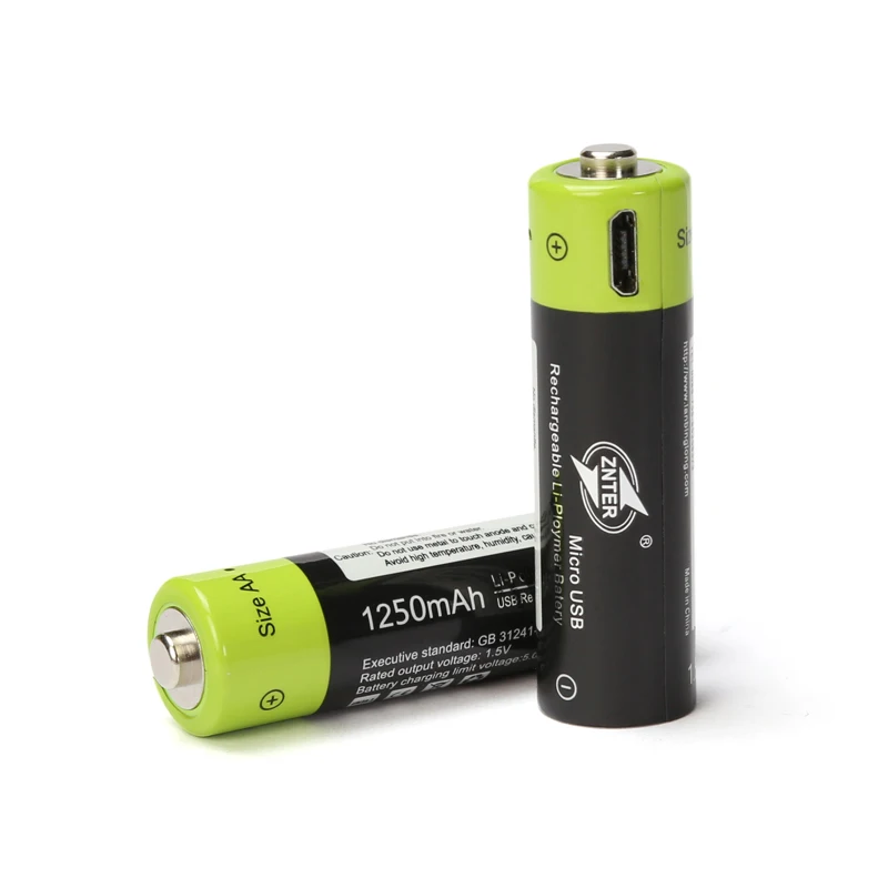 aa lithium batteries rechargable