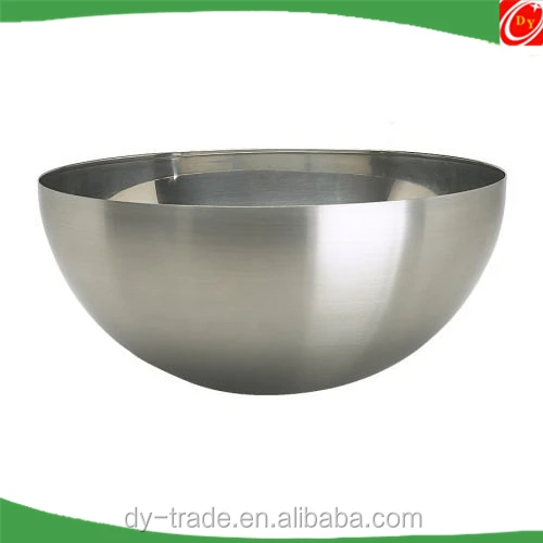 ODM Shiny Mirror Polished Half Metal Sphere/Stainless Steel 8K Finish Hemisphere/China Supplier