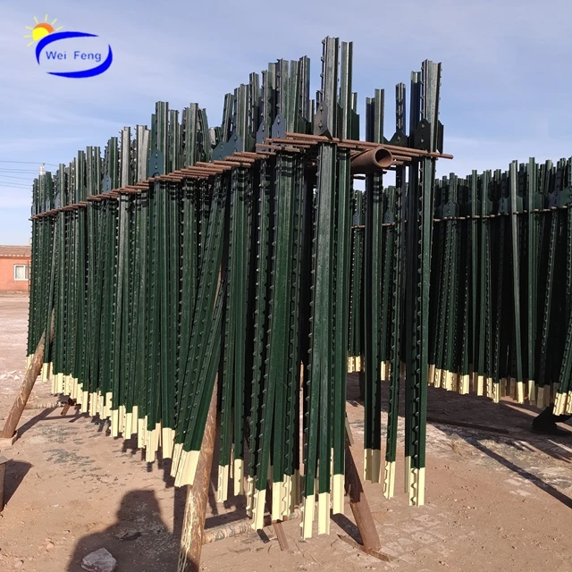 metal fence posts