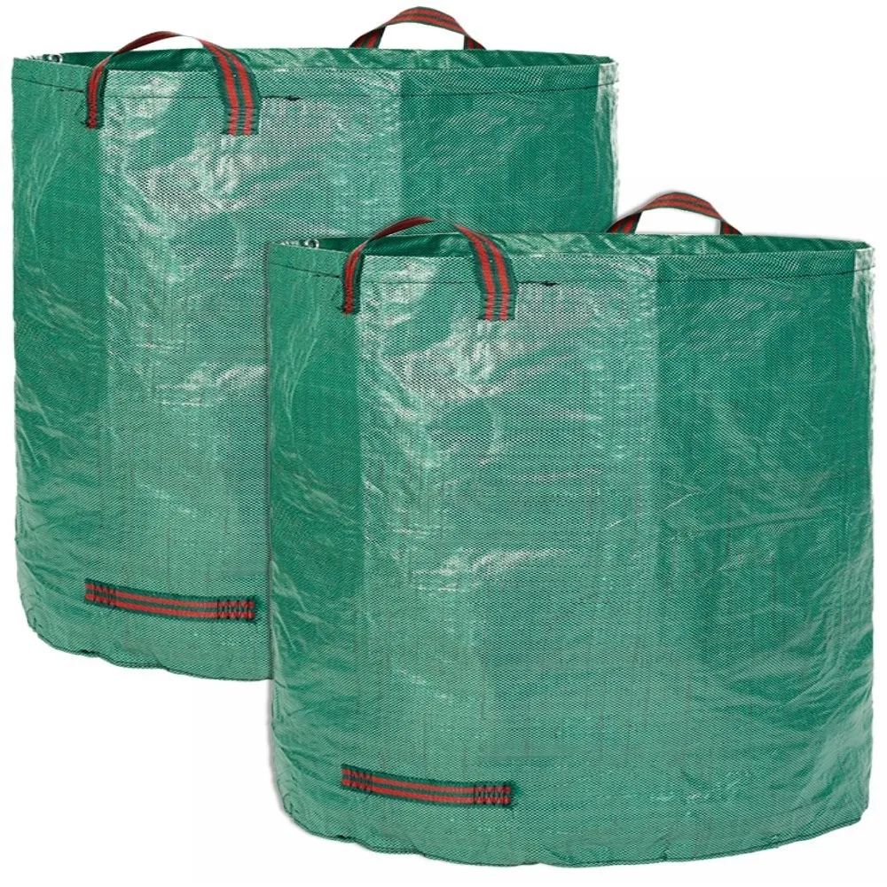 2pcs/set large capacity 272l trash garden leaf bag