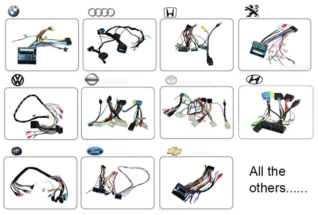 Automobile Navigation Wiring Harness For Hyundai Motor Ix25 - Buy