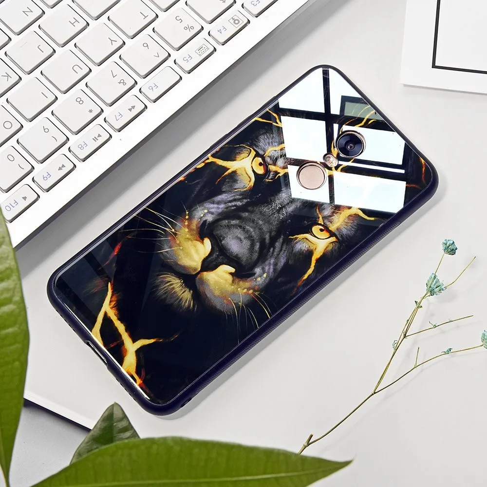 Custom Colorful Slim Tempered Glass Back Cover Phone Case For Iphone 12