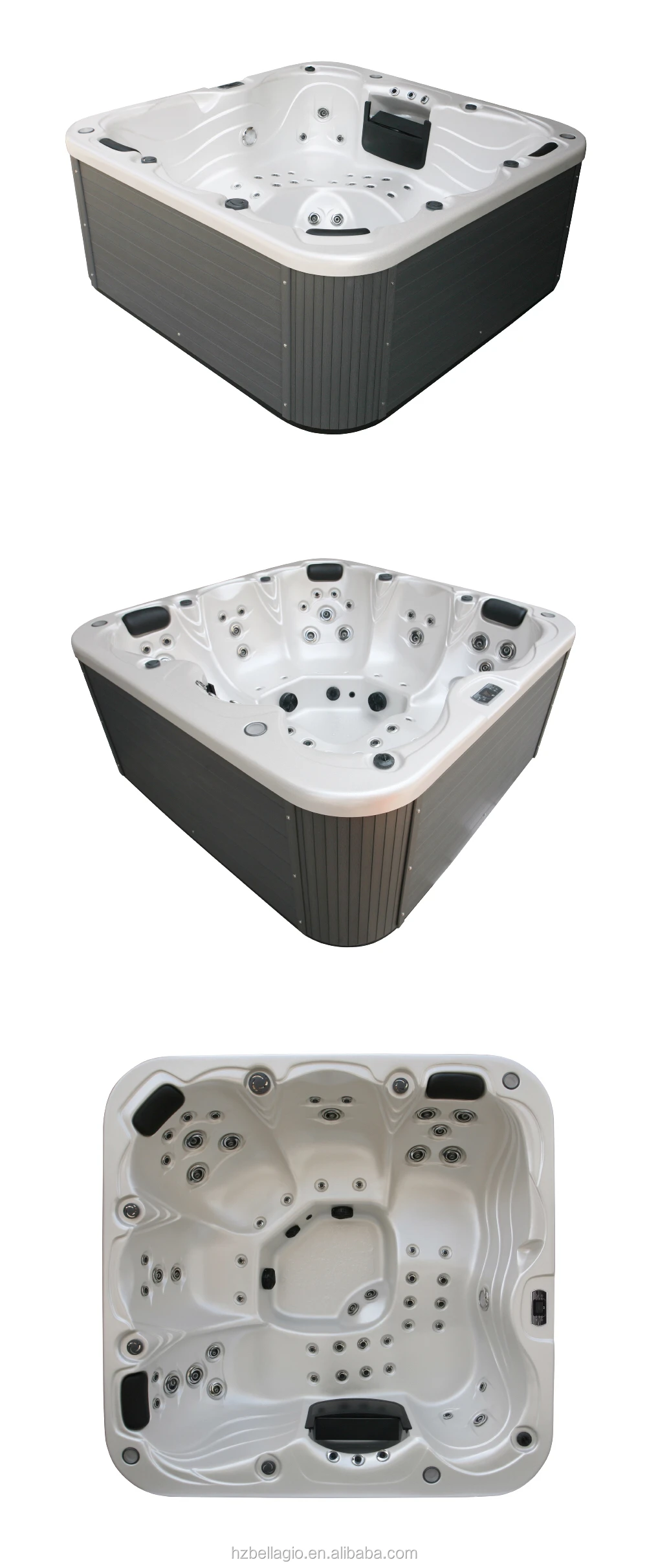 Bellagio Luxury Swim Spa Shell - Freestanding Outdoor Whirlpool