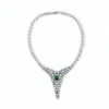 White Gold zircon Pendant Value Collection bridal statement necklace for women wedding jewelry N0215