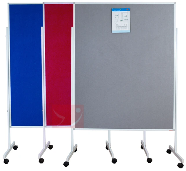 Standing Folding Screen Bulletin Notice Screen Board Divider Pin Board