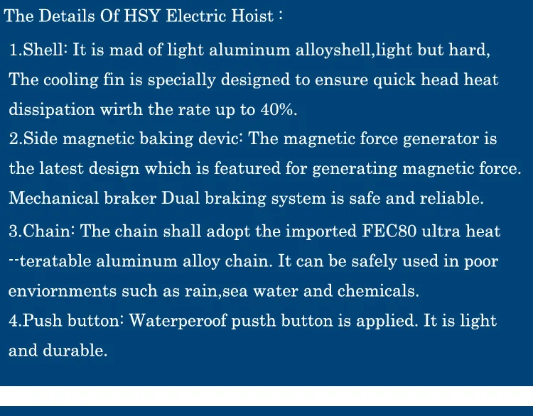 Chain Hoist Inspection Checklist Electric Chain Hoist Manufacturers
