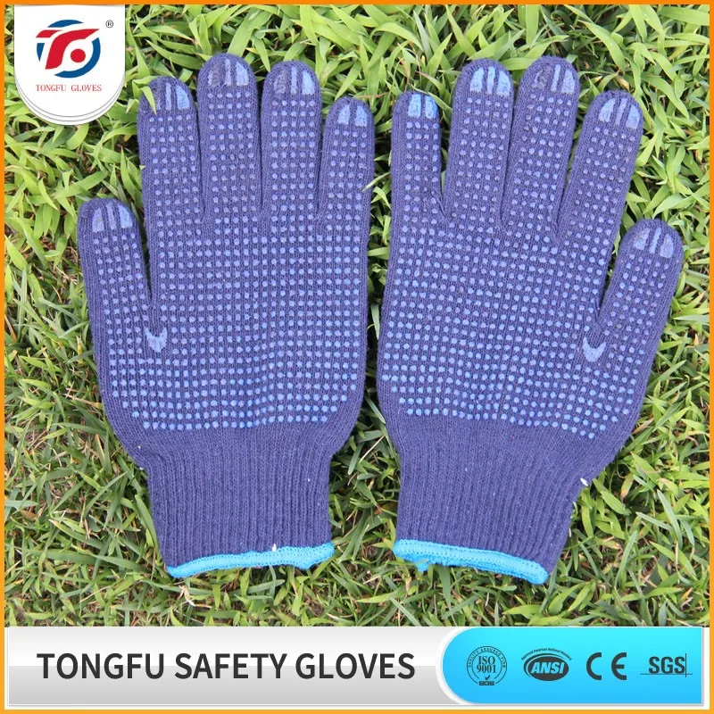 Cheap 7 Gauge Pvc Polka Dot Cotton Gloves Hand Job Gloves Buy Big