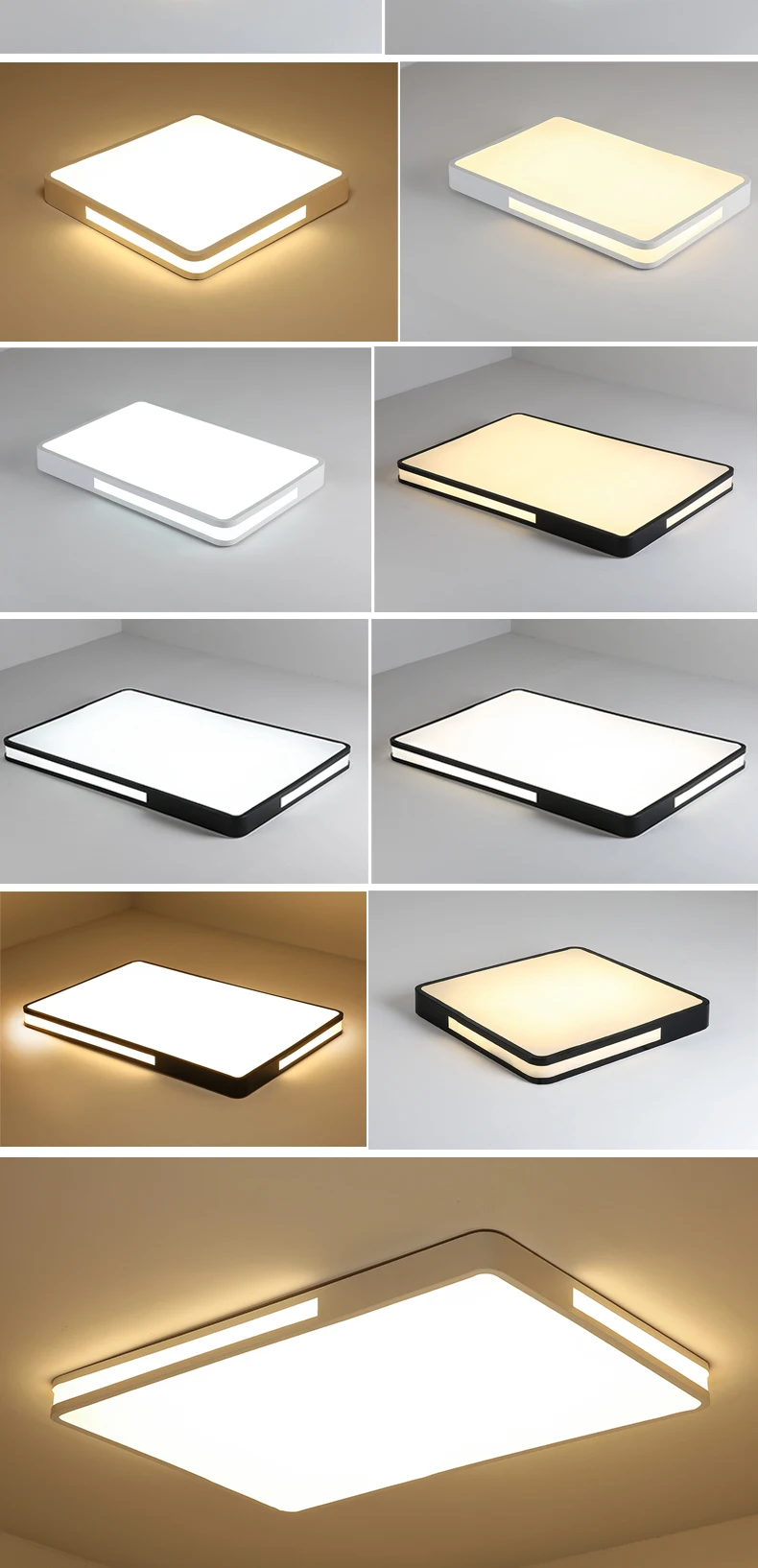 New design 30w modern home/office Lighting square panel light surface mounted LED Ceiling Light