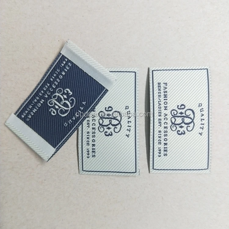 Twill Fabric Cloth Woven Label High Quality Custom Woven Labes With ...