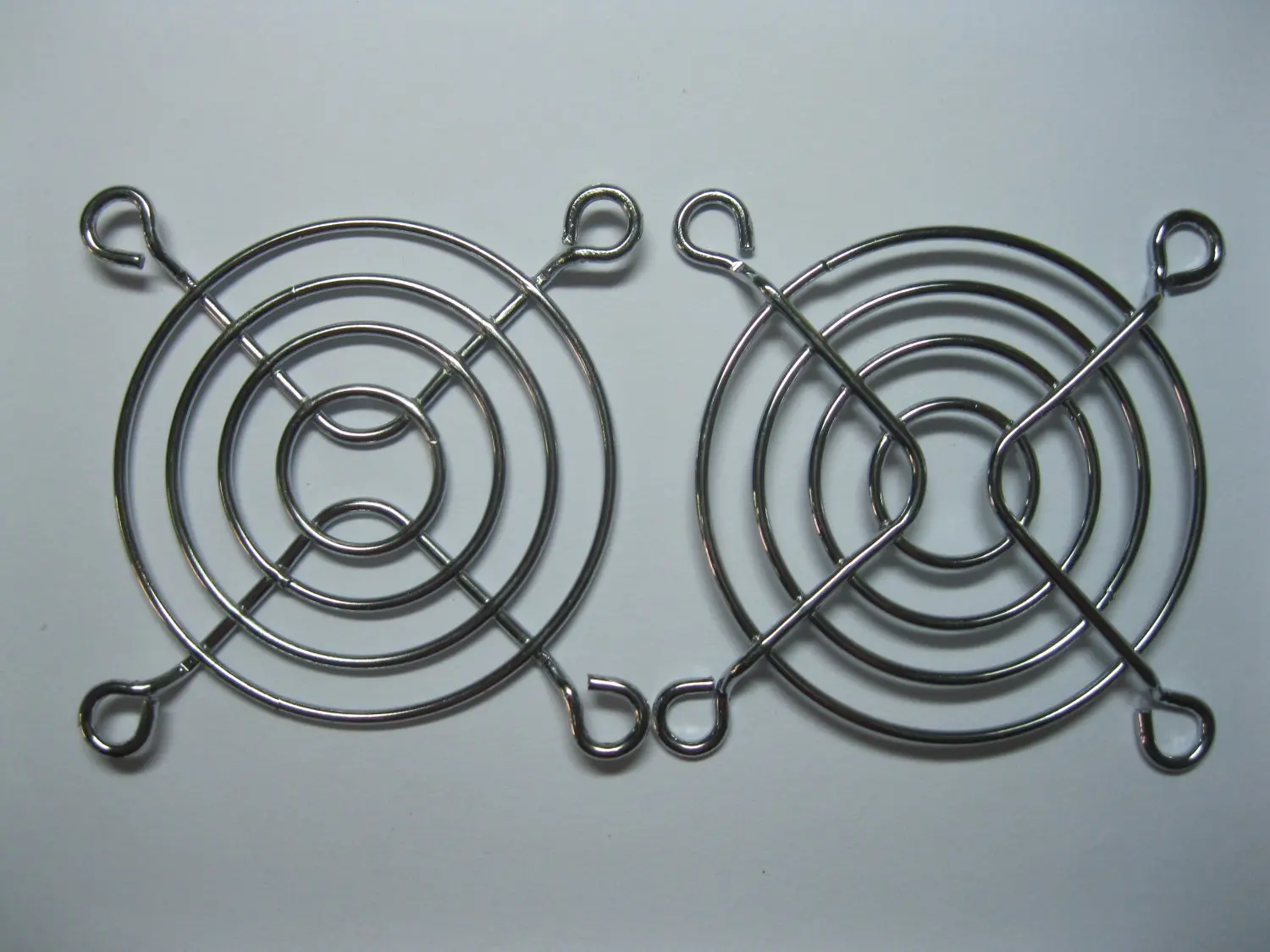 160 pcs DC Fan Grill Protector Silver Metal Finger Guard Used for 60mm 6cm Fan Skywalking