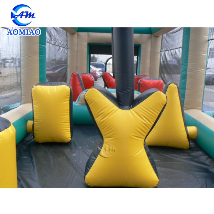 Our Door Inflatable Paintball Arena Inflatable Paintball Field Shooting