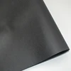 New irregular thermo embossed pu leather for notebook label second