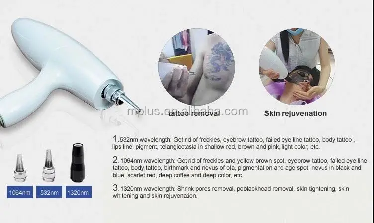 Portable ND Yag laser tattoo removal machine price for carbon peel skin rejuvenation