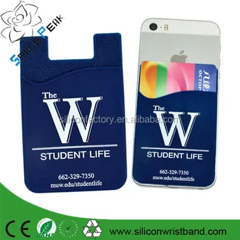 Silicone Smart Wallet Silicone Card Holder 3m 300lse 