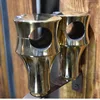 2017 New CNC Cut Retro Motorcycle Handle Bar Risers For Retro Motorcycle Custom Project