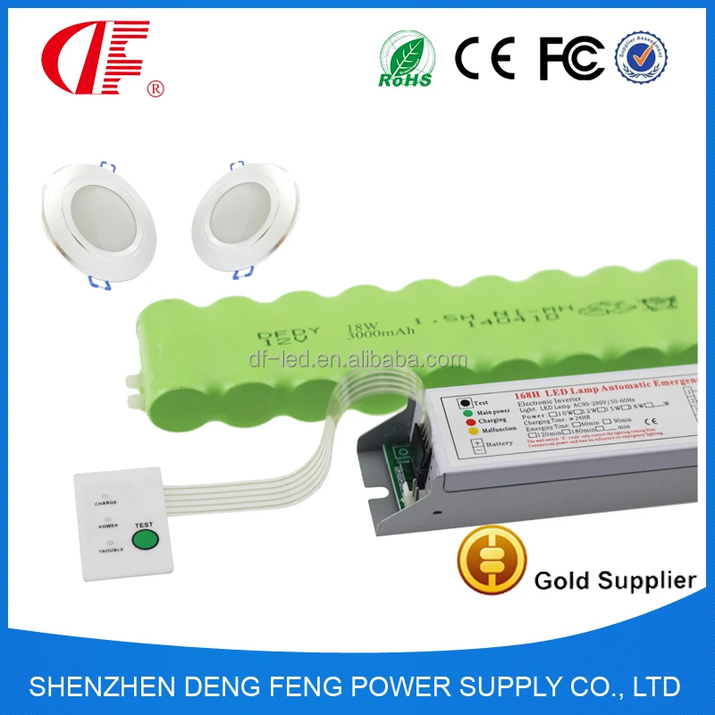 30W led emergency conversion kit with emergency battery for 1.5 hours duration for emergency light