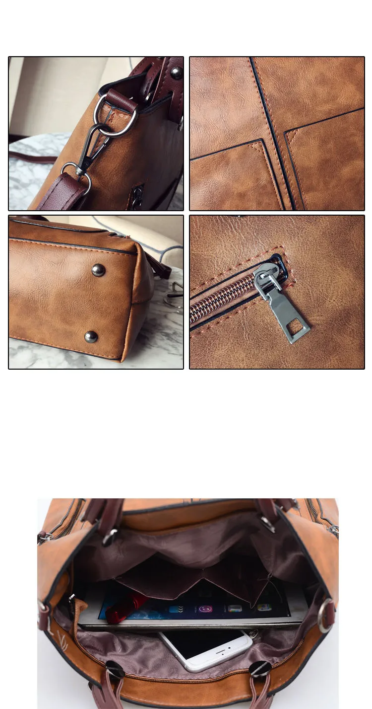 bolsa para mulher feminina de couro grande