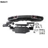 2019 new items Steel 10th Anniversary Front Bumper For Jeep wrangler JL 4x4 car parts for jeep 2018+ accessories