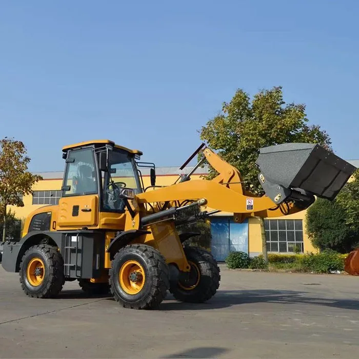 Brand New Mini Front Loader Epa Tier 4 Engine For Option 0.3m3 Bucket