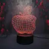 Popular Apple LOGO sign creative Touch Night Light apply child kid bedroom Decor 3D Table Lamp Christmas party best gift toys