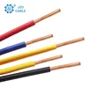 bv1.5mm2 2.5mm2 wire solid pvc cable 4mm 10mm cable de cobre
