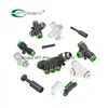 Plastic one touch in pneumatic fitting