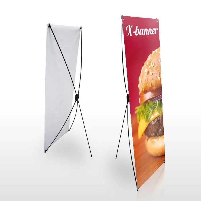 High-quality X Frame Stand Display Banner Size 60 X 160 Cm 80 X 180 Cm ...