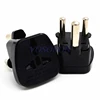 10pcs/lot UK/AU/US/EU to South Africa Type M Power Plug Converter Adaptor India Nepal Sri Lanka Tourism converter safety door