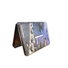Large size flat rectangular shape tin box with 3 hinges 320x220x30 mm