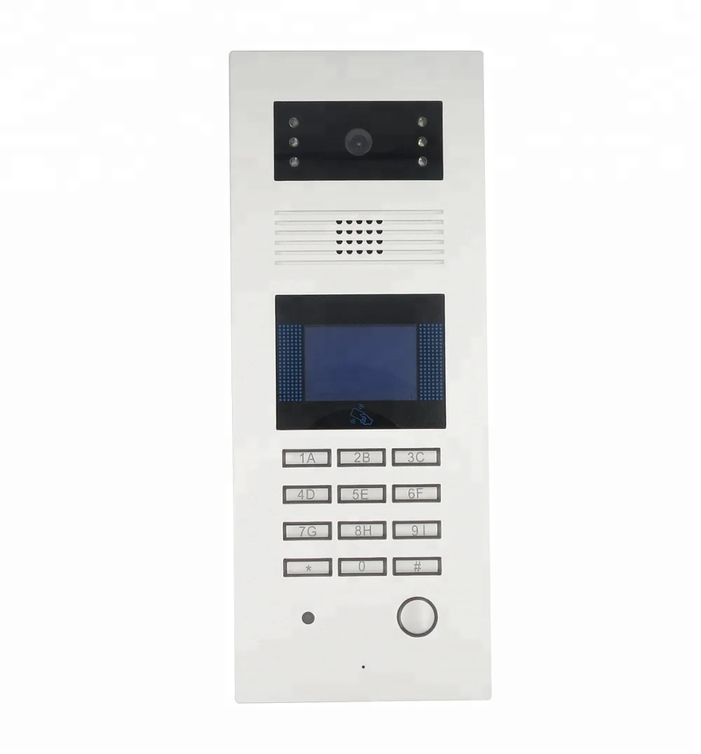 Tcp Ip Video Door Phone Entry Panel