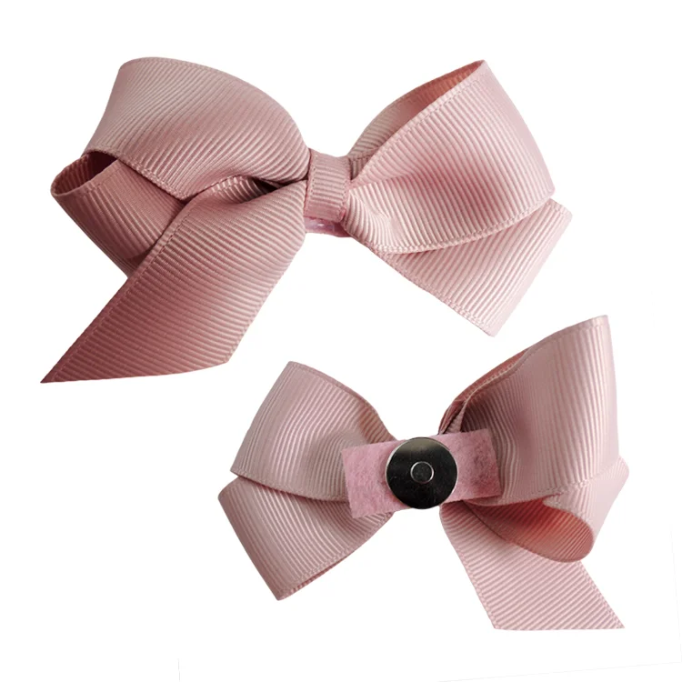 Wholesale Pre Made Bow Shoes Bow Grosgrain Ribbon Bow For Pet Dog Cat