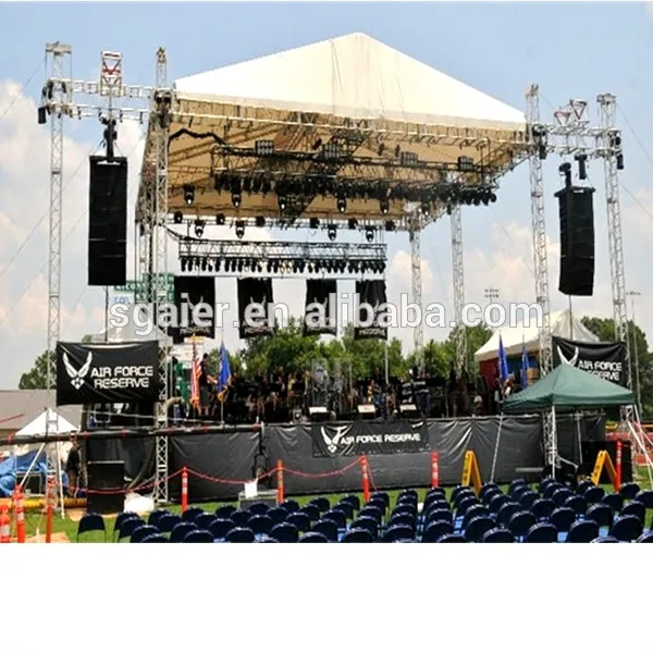 Indoor Outdoor Event Performance Stage Mobile Portable Stage Lighting