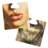 Full Color Double Side Printed Different Faces Hilarious Face Beer Mats Clip on Nose Pulp Coaster Cup Mats for Beers