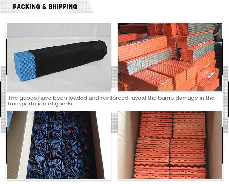 Durable Xpe Outdoor Egg Folding Camping Mat Closed Cell Foam Sleeping