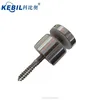 carbon steel male female stainless steel threaded standoff for outdoor glass balustrades