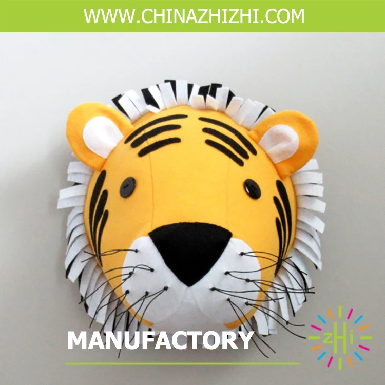Tiger Head Home Decoration Animal Wall Hanging Made In China Tiger Head Home Decoration Animal