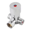 G1/2 Hot Cold Water Mixing Valve Thermostatic Mixer Temperature Control for Automatic Faucet