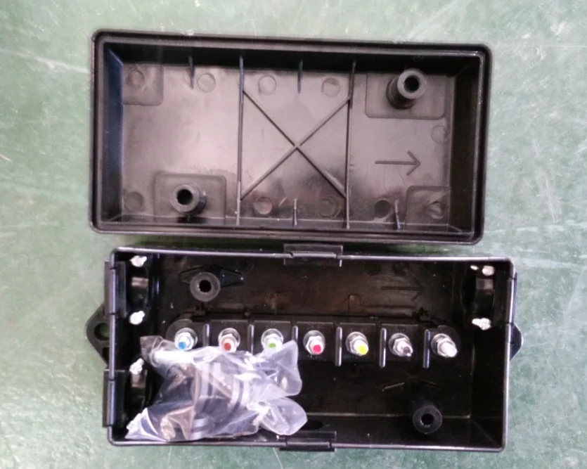 J80131トレーラーワイヤージャンクションボックス7スタッド耐候性電気配線接続 Buy 7ポールジャンクションボックス、トレーラー