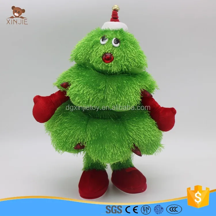 dancing christmas tree plush