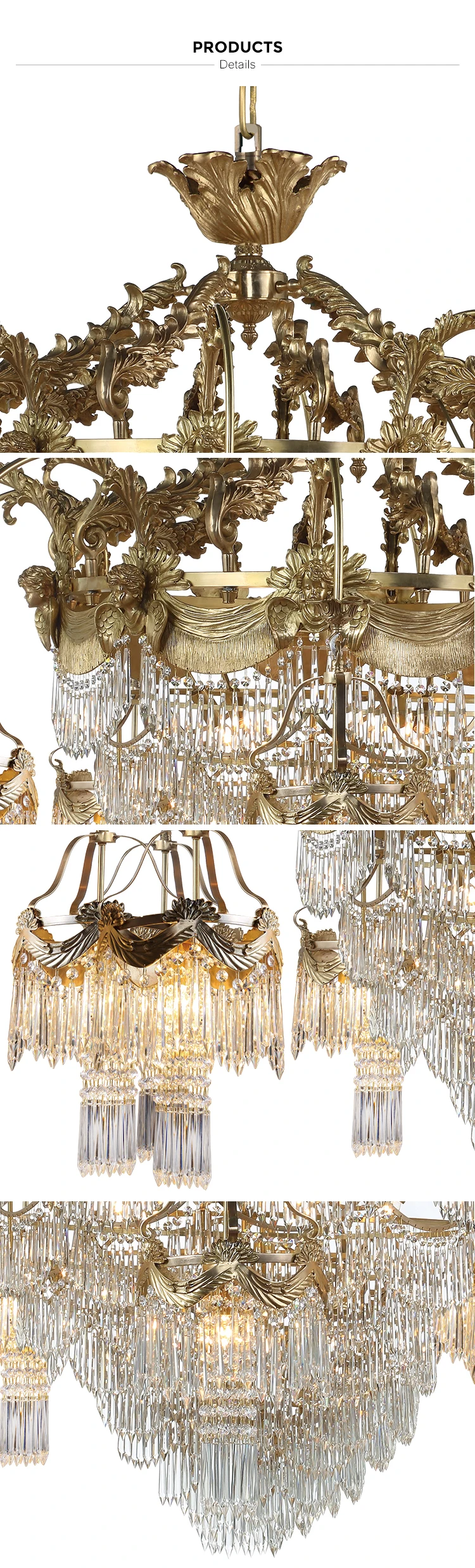 brass large chandelier lighting