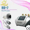 Mini blue beam wave frequency electric wrinkle remover slimming machine for body/face/eyes RU+7 (CE approval)