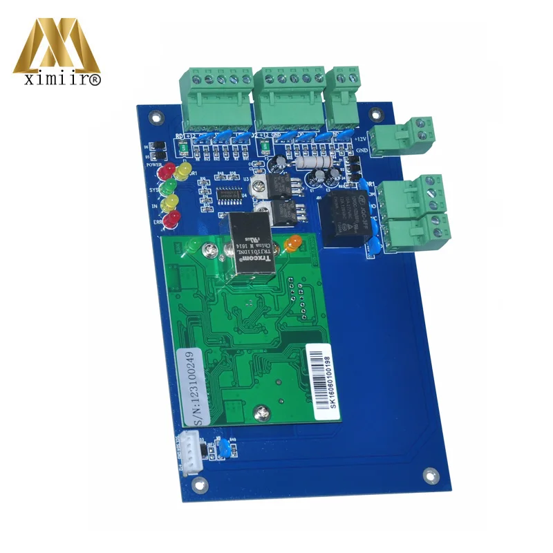 Good Quality Cheap Price 1 Door, 2 Doors, 4 Doors Access Control Panel TCP/IP RS485 Card Access Controller With Free Software