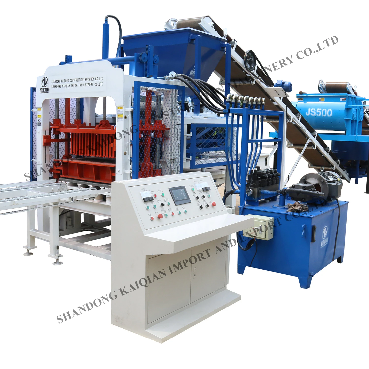 Fully automatic block making machine with great price,paving block making machine with new design