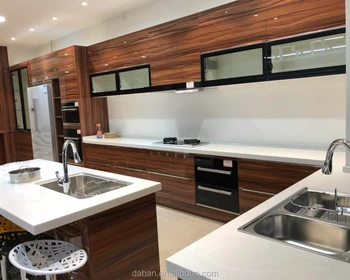 New Showroom Display Island Kitchen Cabinet In High Gloss Uv Wood